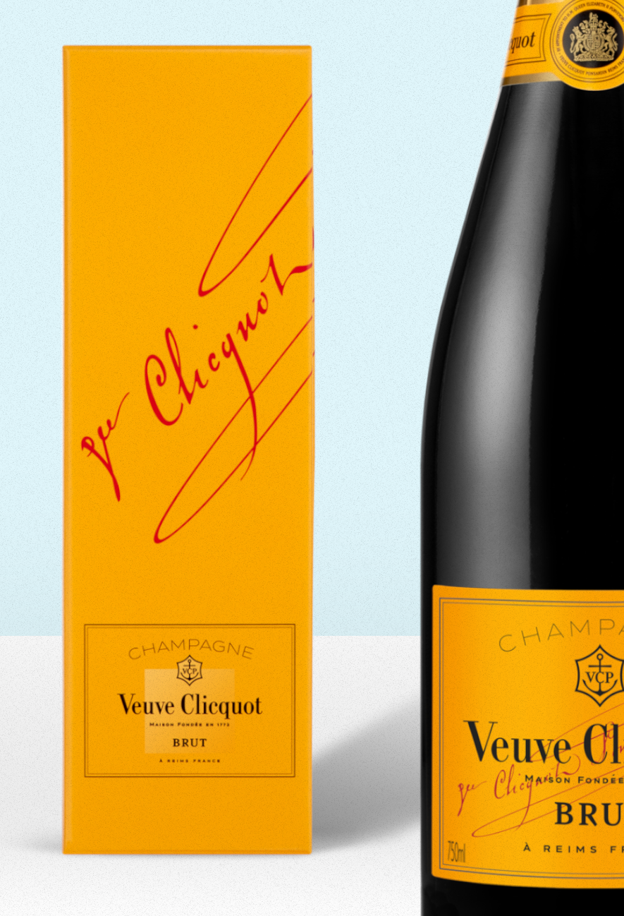 Champagne Veuve Clicquot “Carte Jaune” – Brut (sous étui) - La Palette